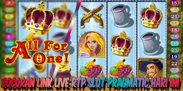 Link Live RTP Slot Pragmatic Gacor Tertinggi Hari Ini All For One
